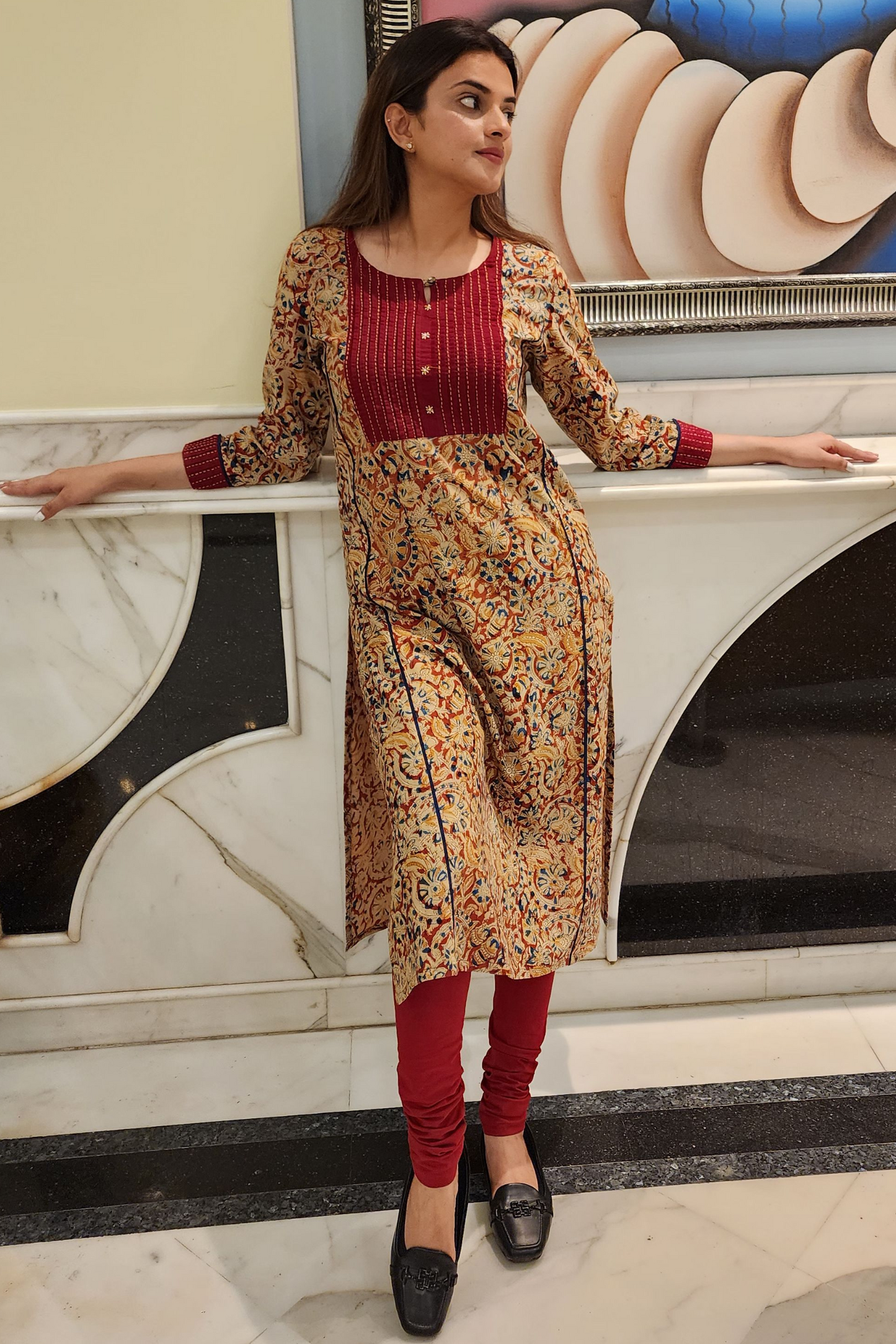 KALAMKARI KURTA