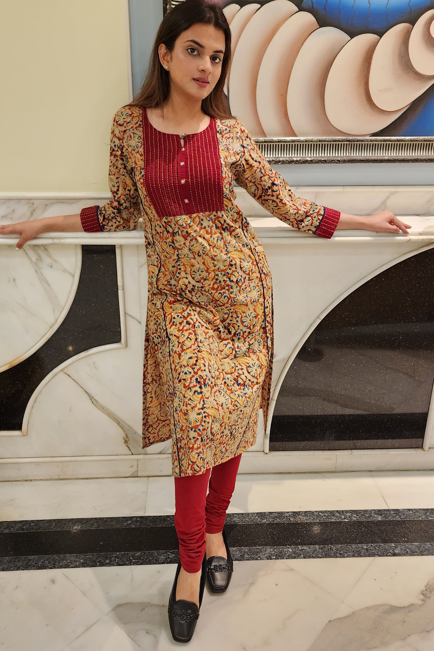 KALAMKARI KURTA