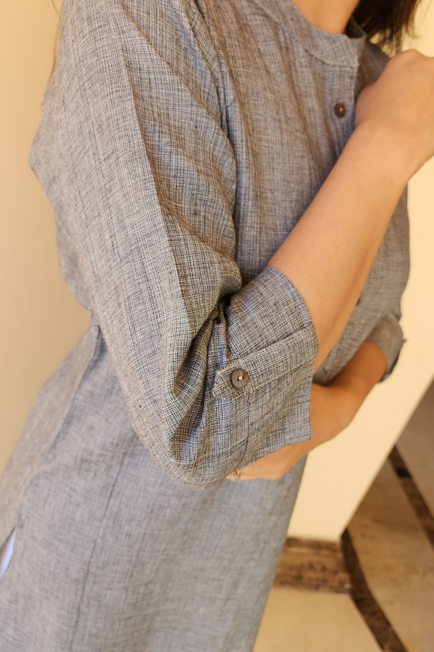 KHADHI COTTON KURTA
