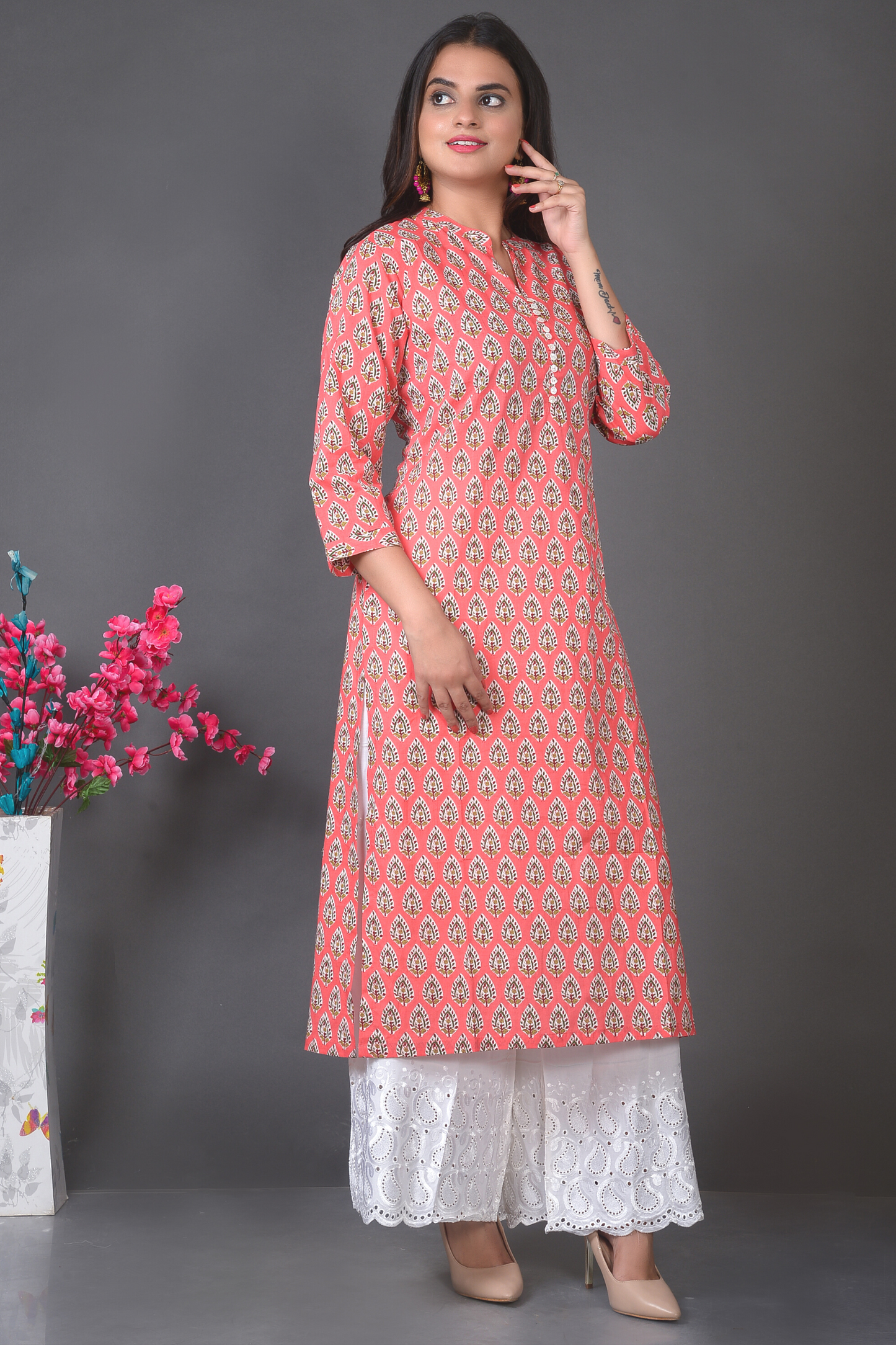 Block Printed Kurta