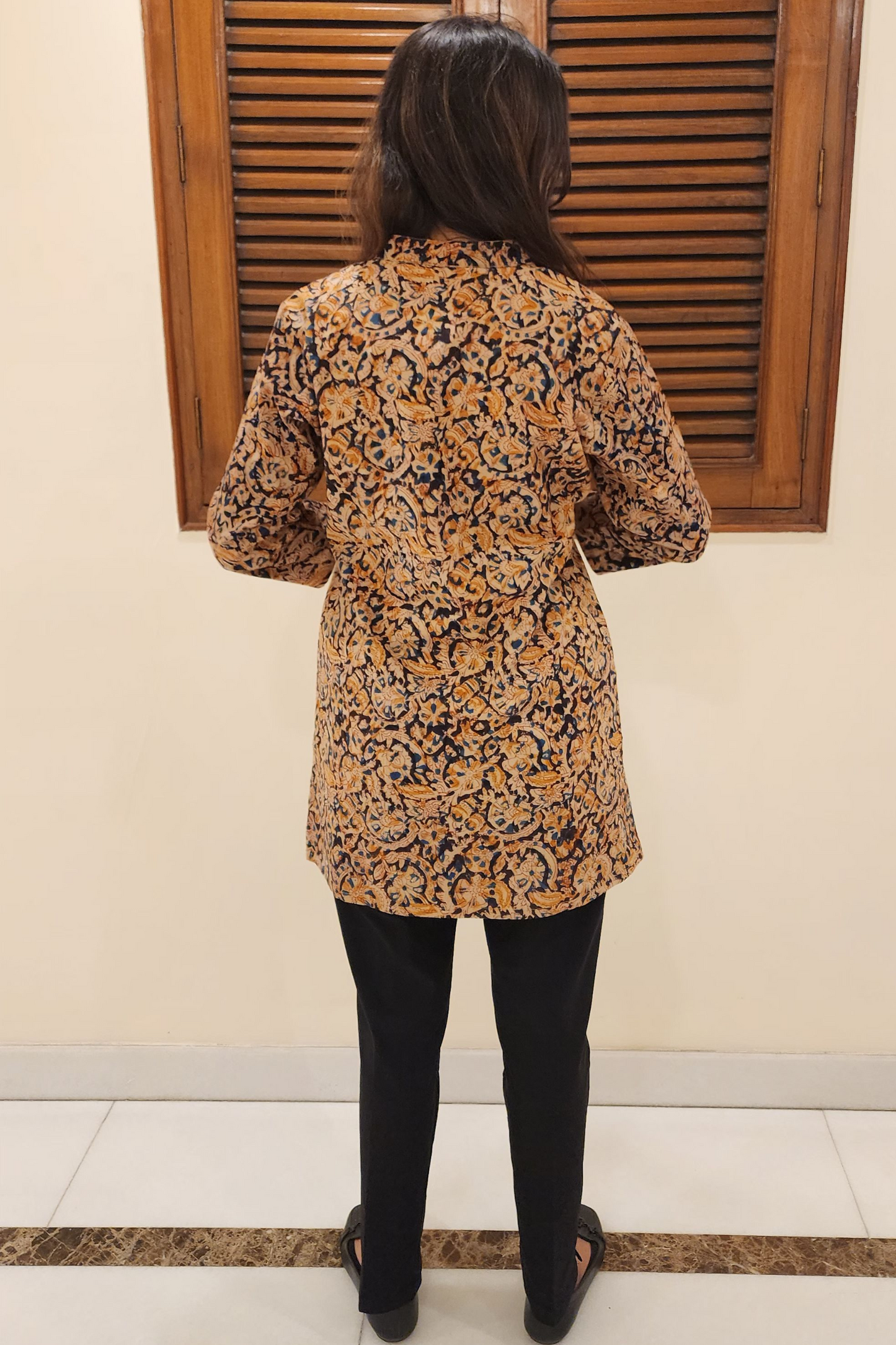 KALAMKARI SHORT KURTI