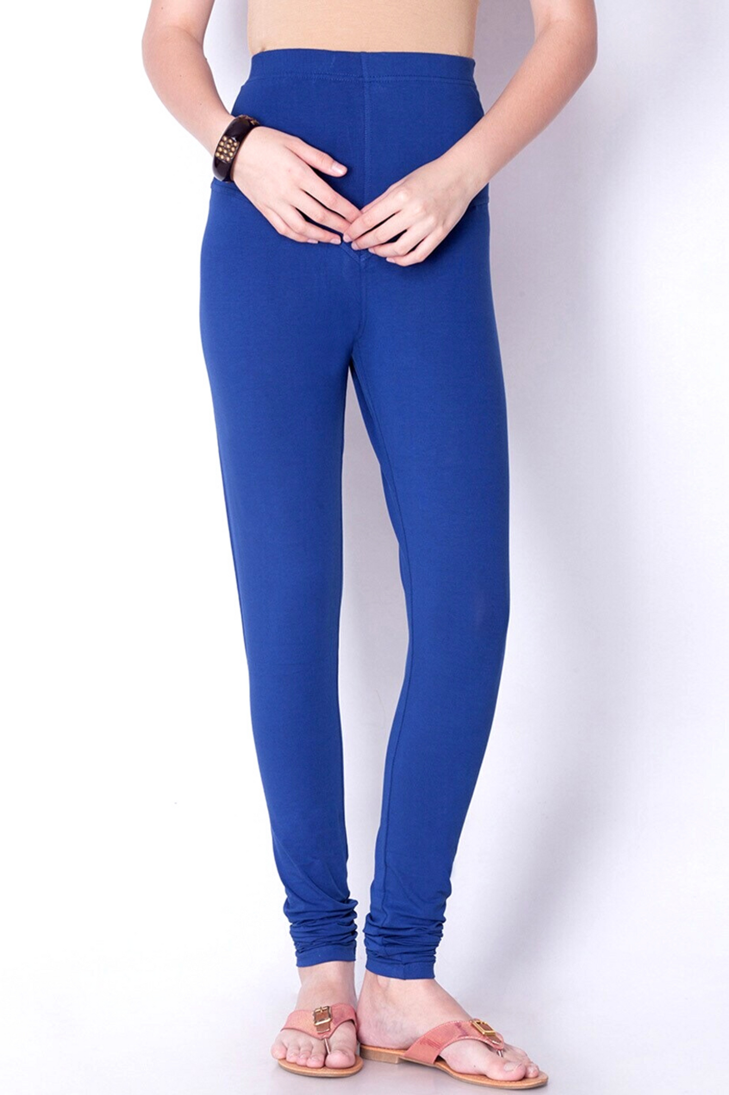 Royal Blue Ankle Length Leggings