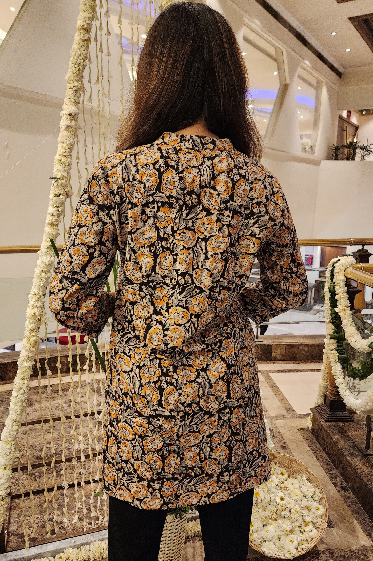 KALAMKARI SHORT KURTI