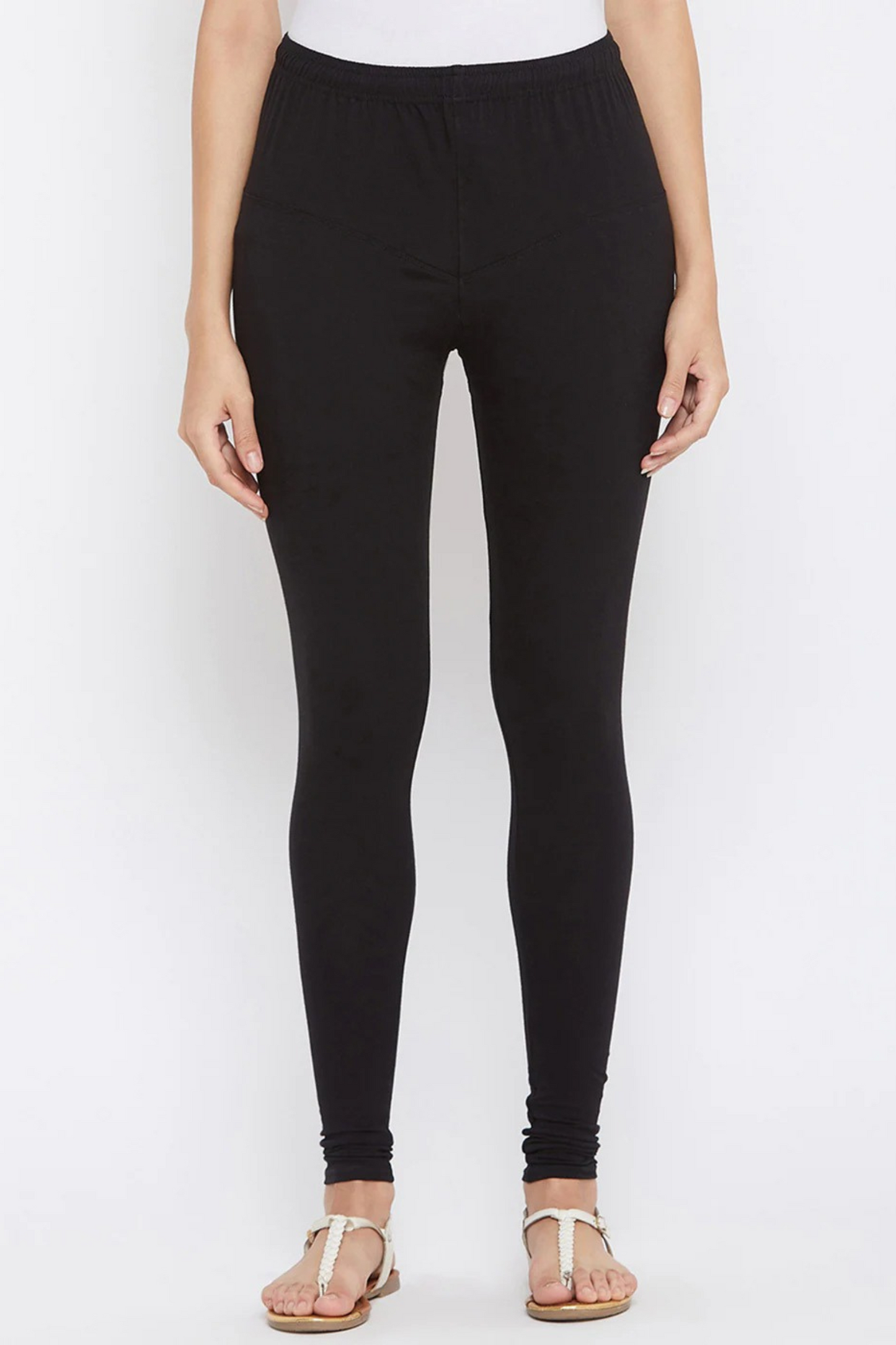 Black Ankle Length Leggings