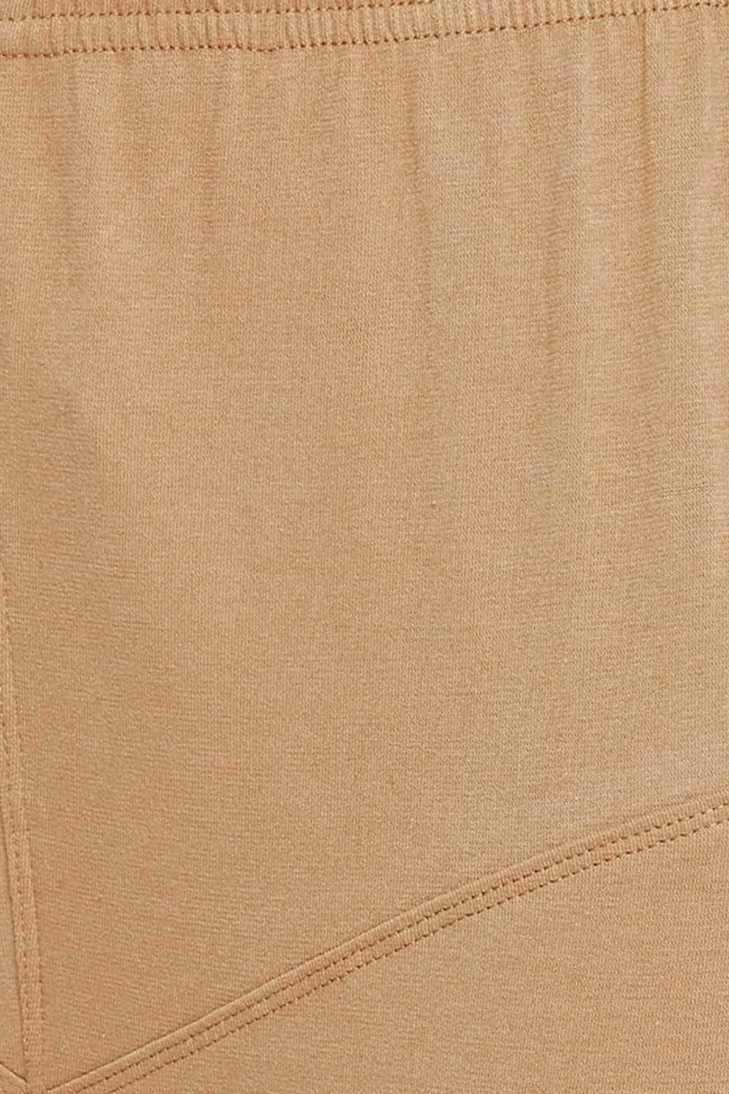 Beige Ankle Length Leggings