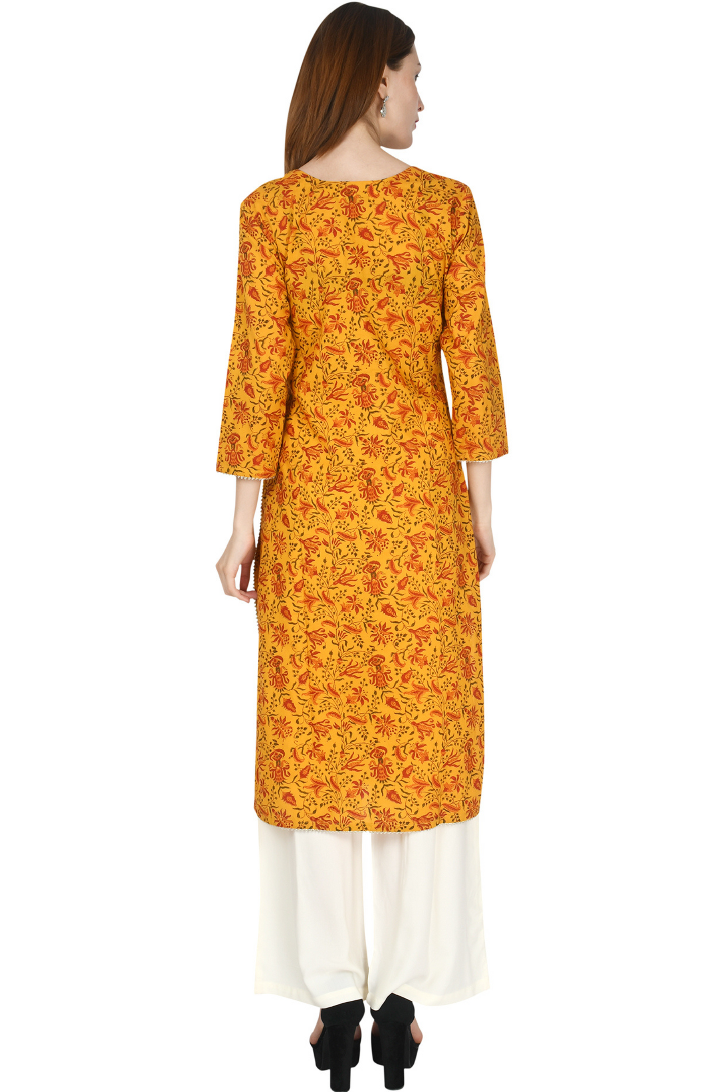 Block Print Kurta Set