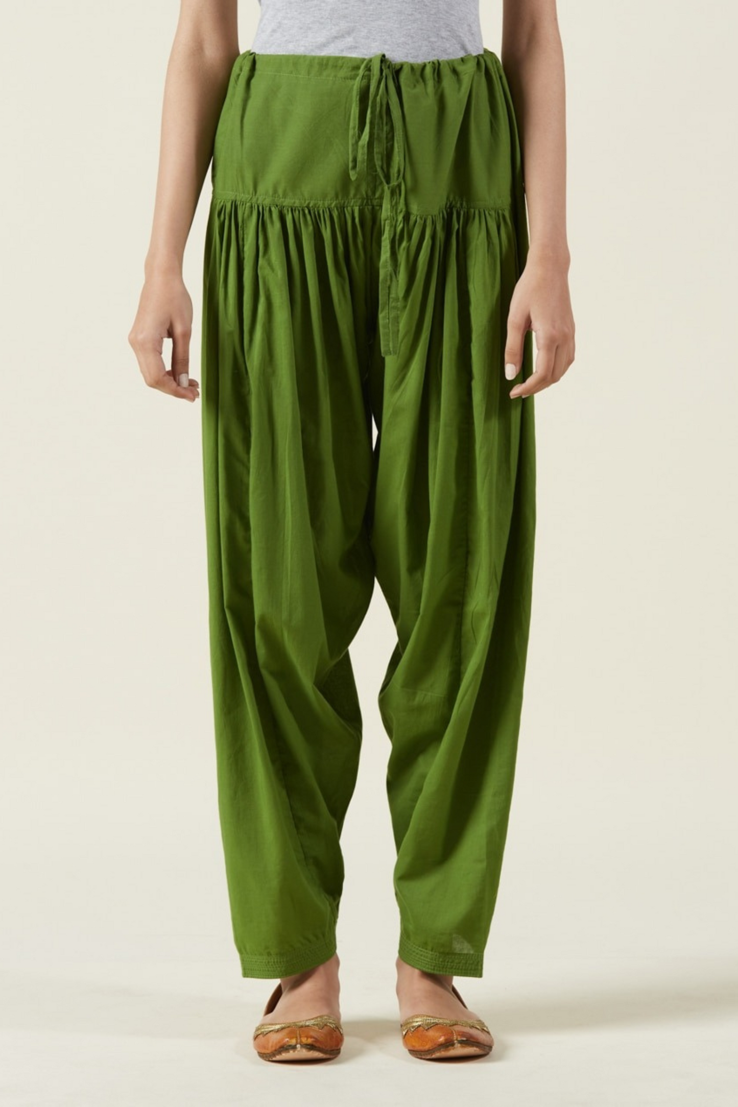 Mehndi Cotton Salwar