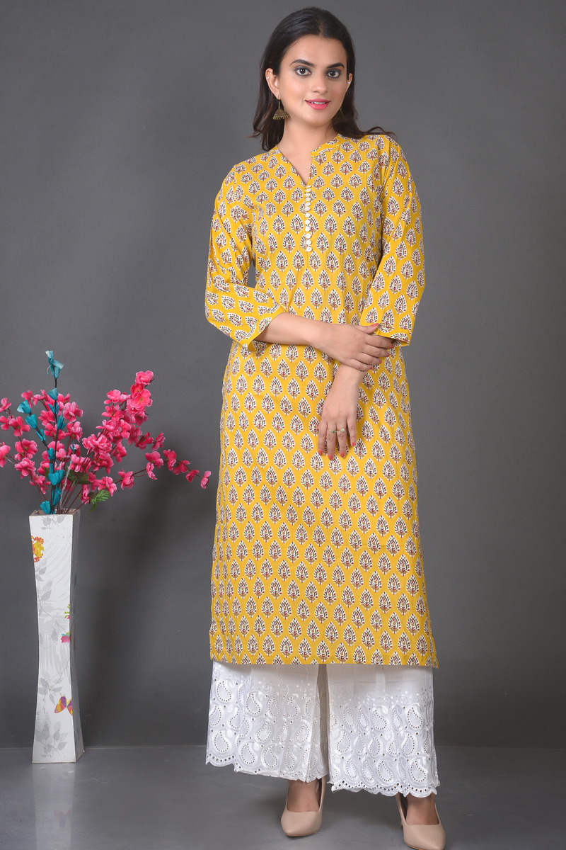 Block Printed Kurta