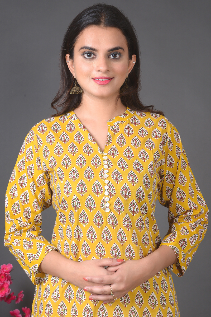 Block Printed Kurta