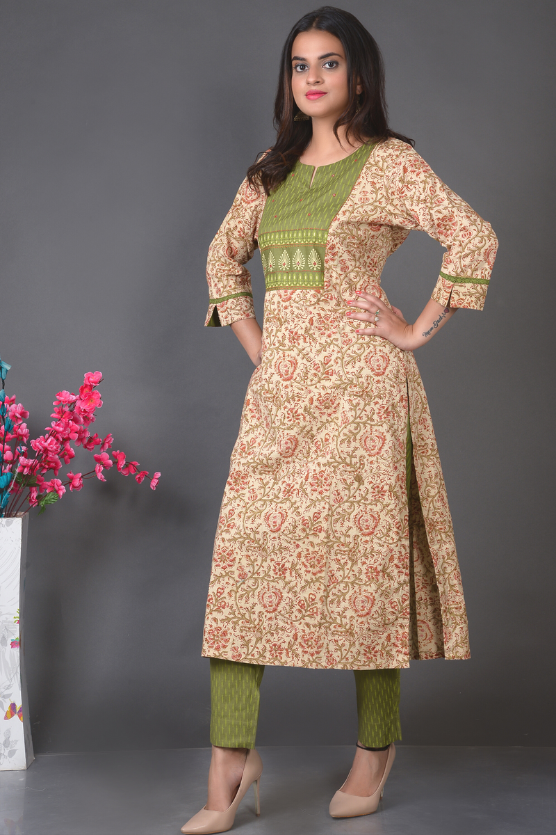 KalamKari Printed Kurta