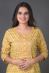 Polka Booti Kurta Set