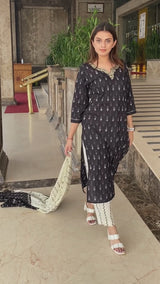 Black Beauty Kurta Set