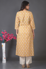 Floral Printed Kurta Set