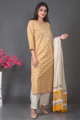 Floral Printed Kurta Set