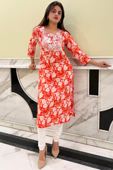 Cotton Print Kurta