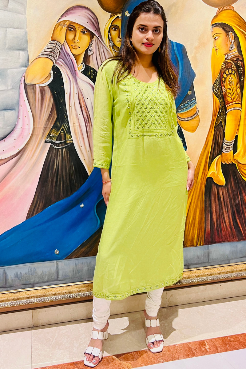 Beautiful Mirror Kurta