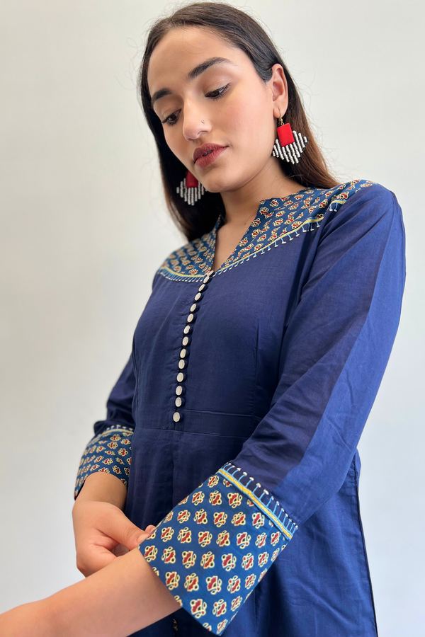 BLUE KURTA