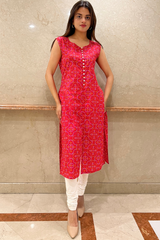 Beautiful Bandhani Kurta