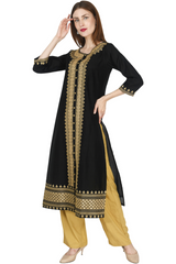 Zari Embroidery Kurta