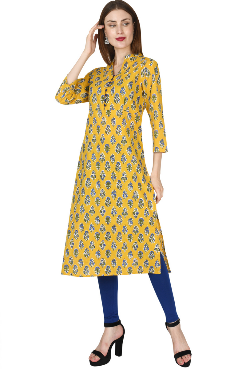 Block Print Kurta