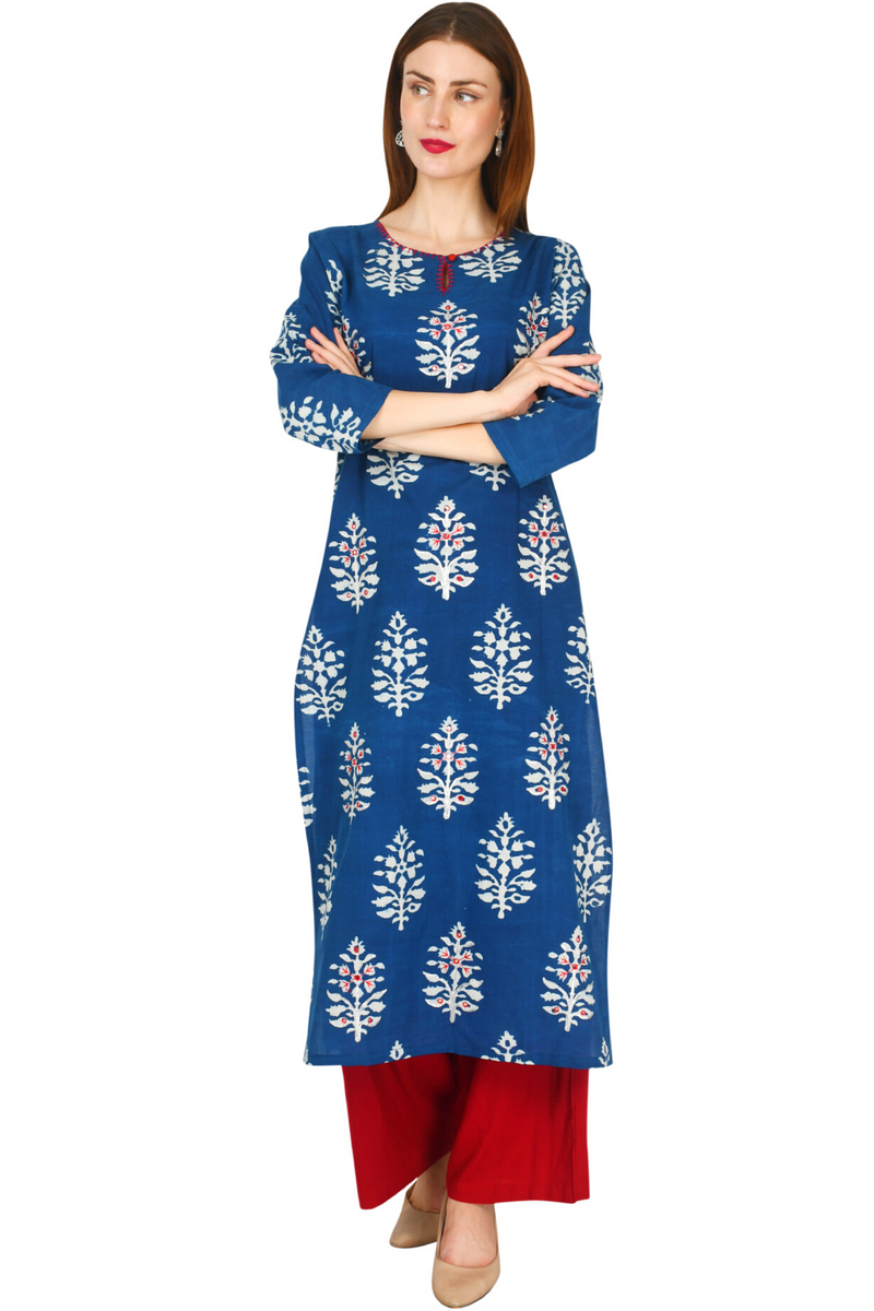 Block Print Kurta