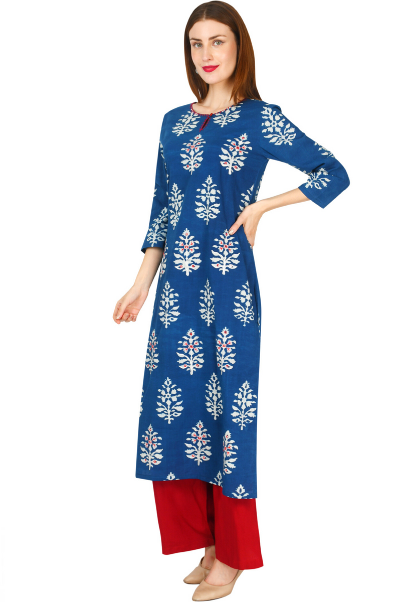 Block Print Kurta