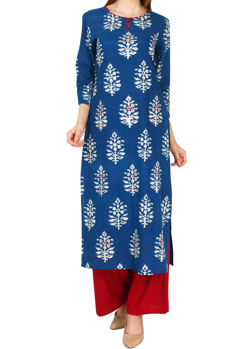 Block Print Kurta