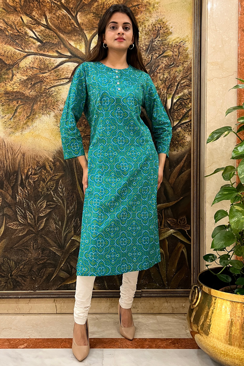 Beautiful Bandhani Kurta