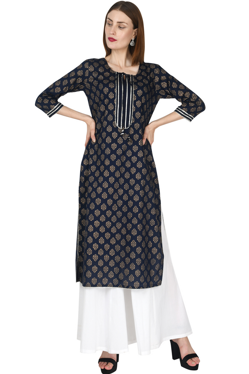 Block Print Kurta