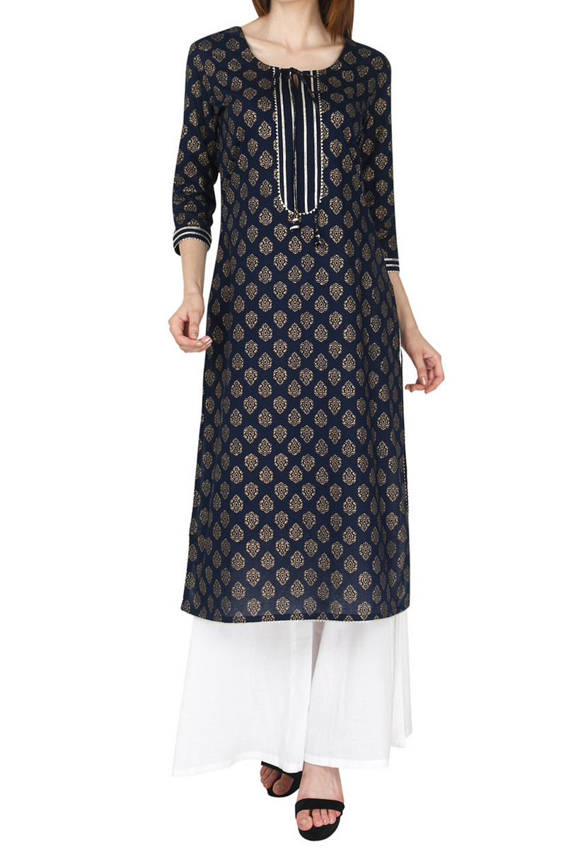 Block Print Kurta