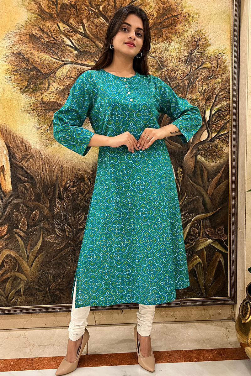 Beautiful Bandhani Kurta