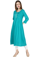 Ghera Embroidery Kurta