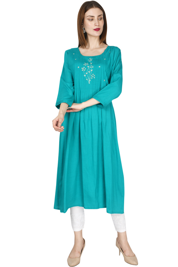 Ghera Embroidery Kurta