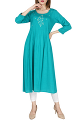 Ghera Embroidery Kurta